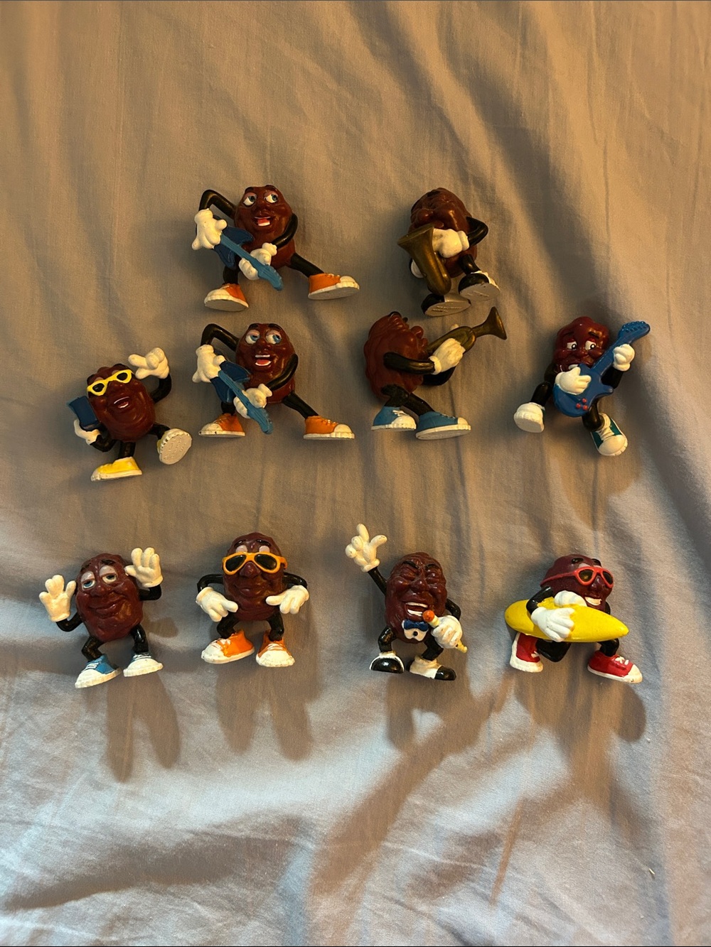 California Raisins figurines